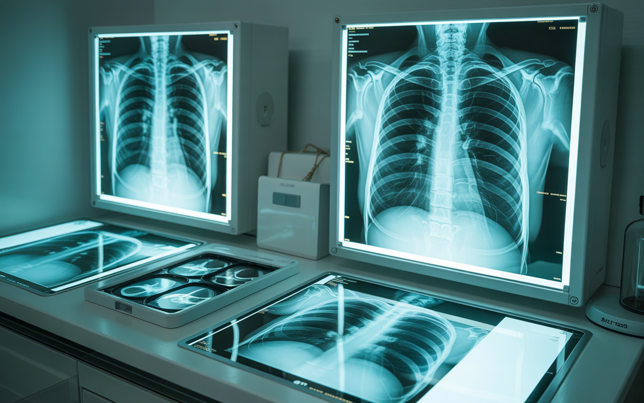 Roentgenfilme und medizinisches Zubehoer